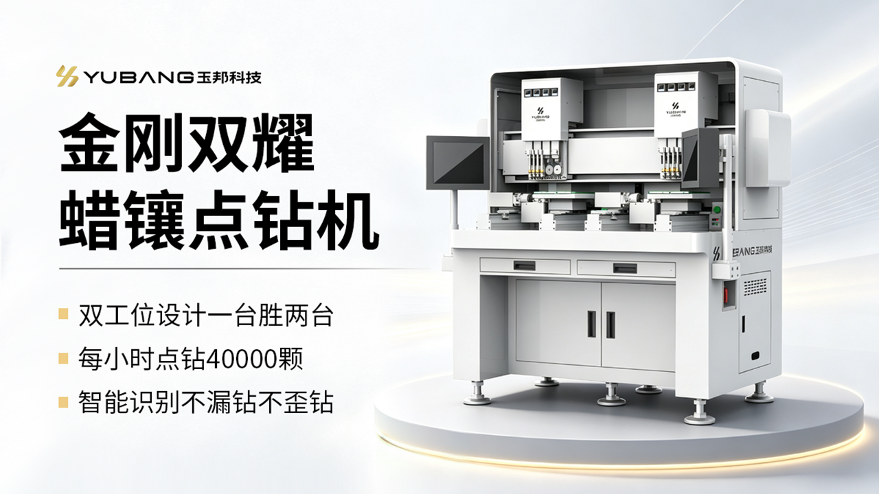 八头双工位金刚双耀蜡镶点钻机 YB-5DZ8-2